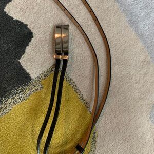 Anne-klein Women's Silver and Black Belt